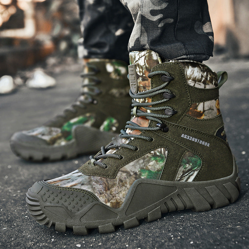 High-top Outdoor Hiking Tactical Boots