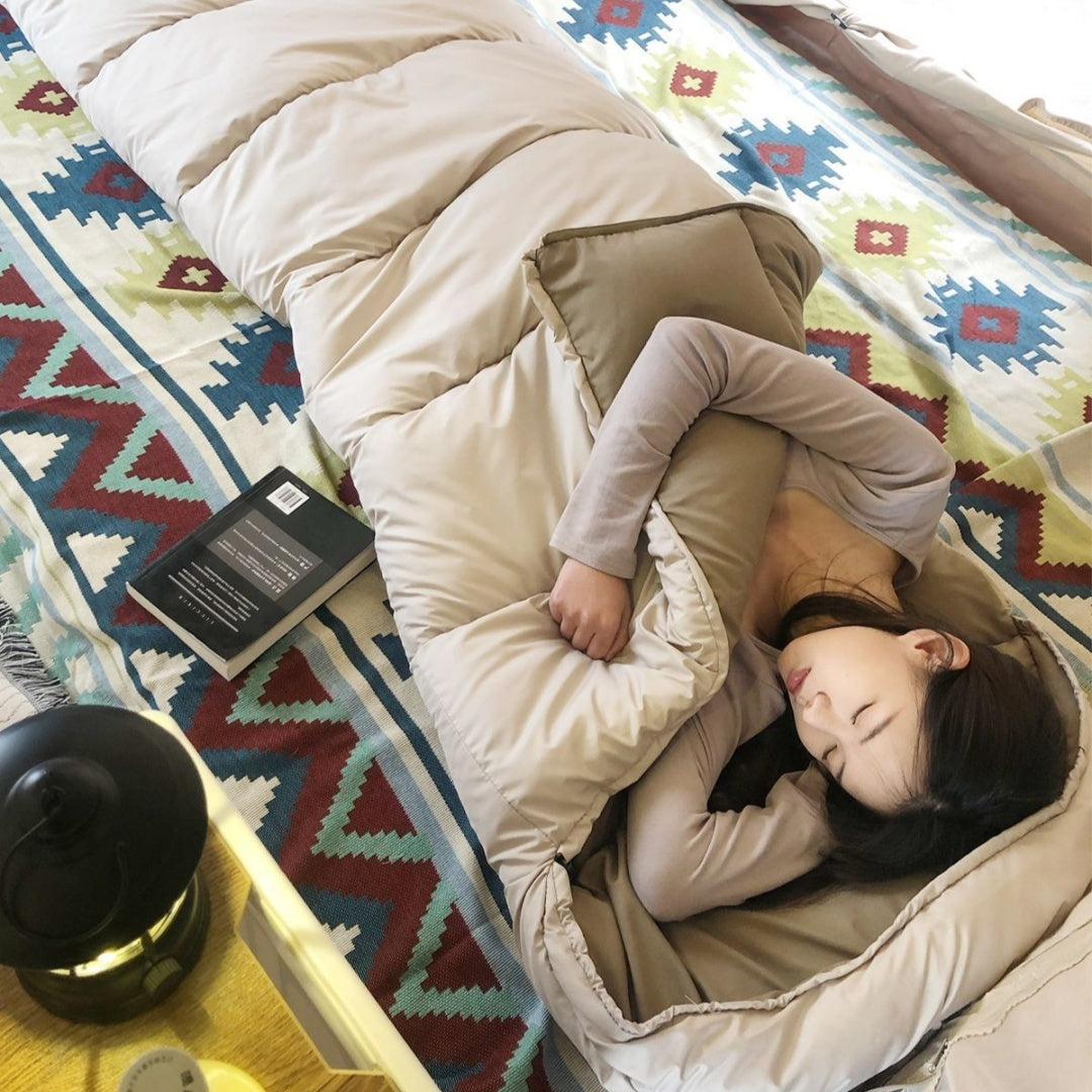 Outdoor Camping Waterproof Cotton Sleeping Bag