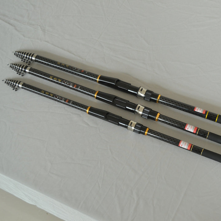 Carbon fishing rod pole