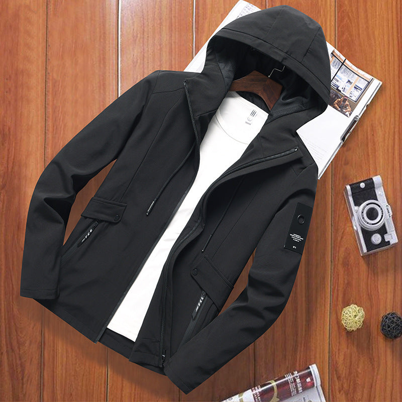 Sports Men's Hooded Winter Jacket