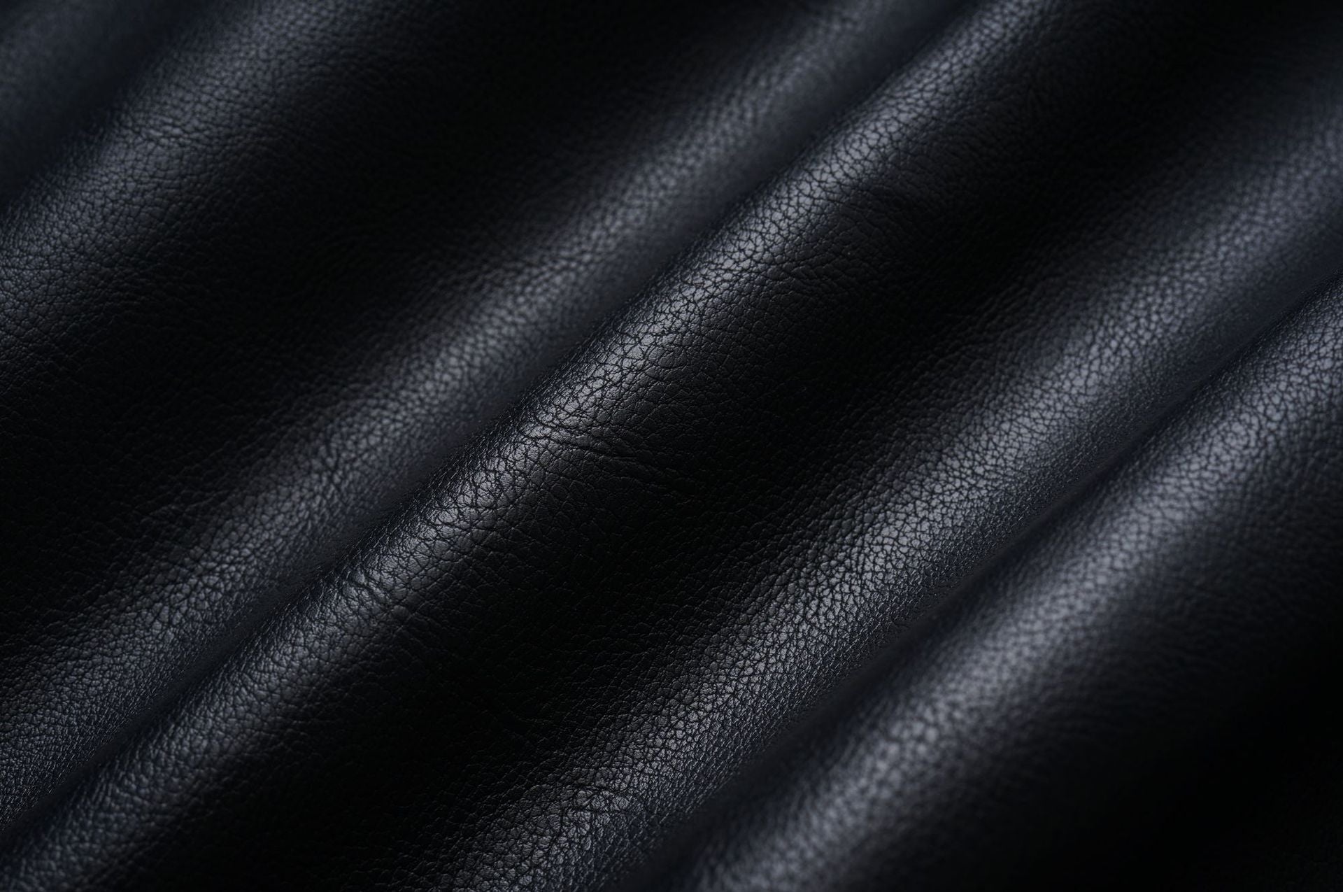 Men's Casual Stand Collar Pu Leather Jacket