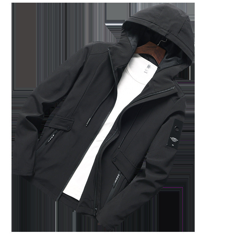 Sports Men's Hooded Winter Jacket