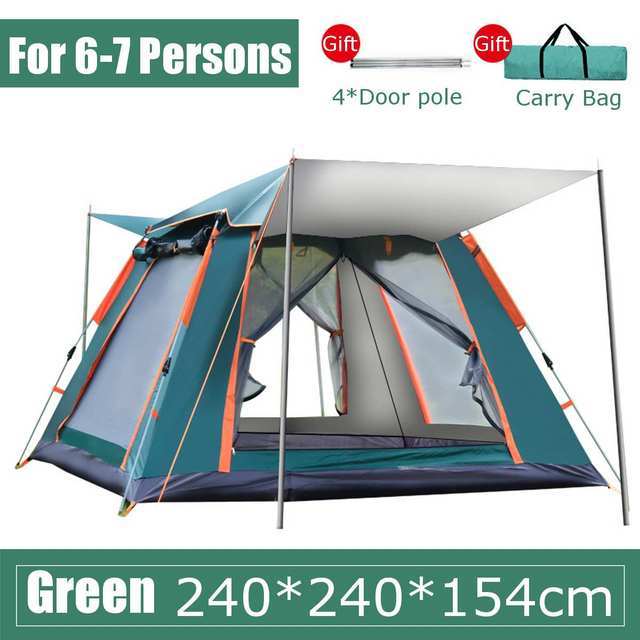 Outdoor Full Automatic Speed Opening Camping Tent