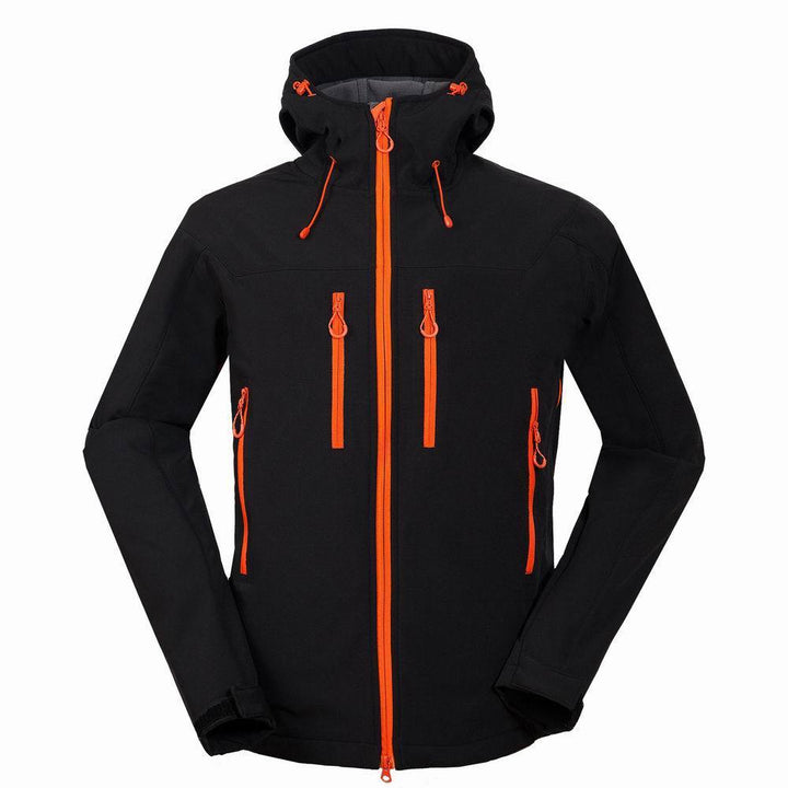 Men's outdoor mountaineering camping jacket
