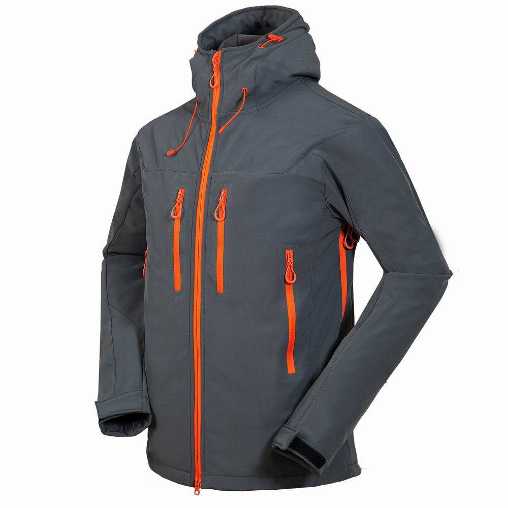 Men's outdoor mountaineering camping jacket