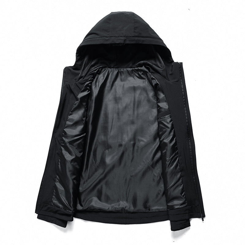 Sports Men's Hooded Winter Jacket