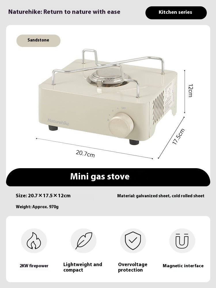 Mini Portable Gas Stove Outdoor Camping Cookware