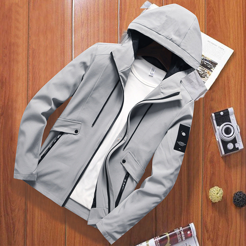 Sports Men's Hooded Winter Jacket