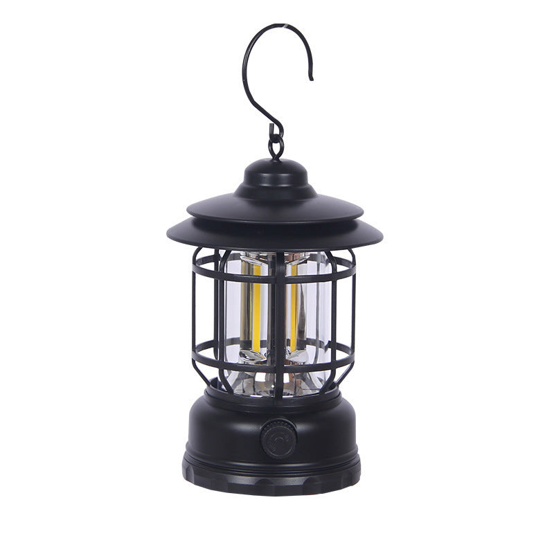 Outdoor Lamp Retro Revolving Lantern