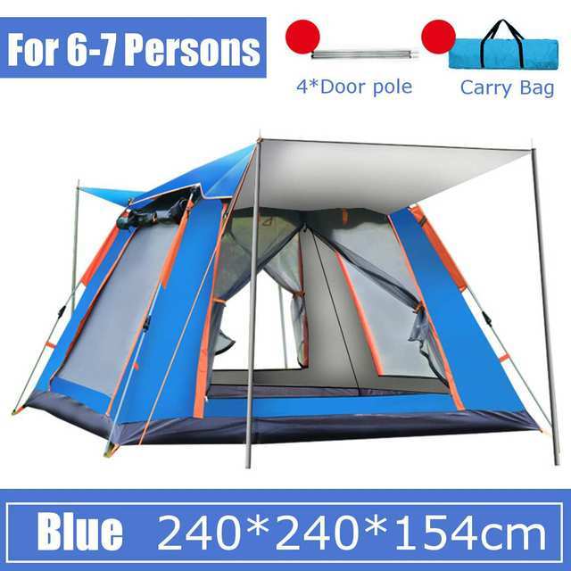 Outdoor Full Automatic Speed Opening Camping Tent