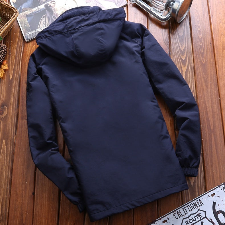 Winter clothing outdoor mountaineering velvet jacket