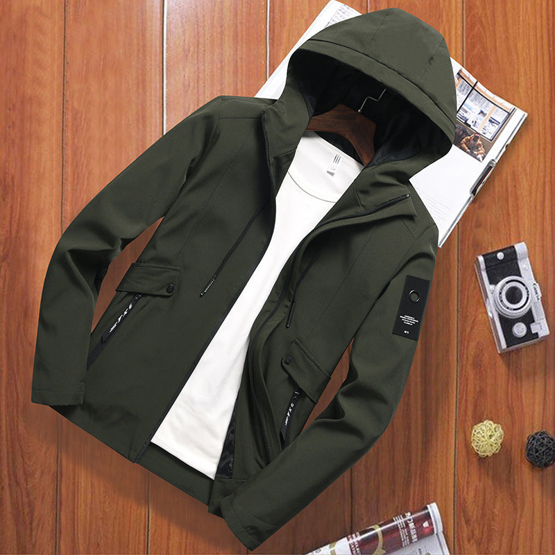 Sports Men's Hooded Winter Jacket