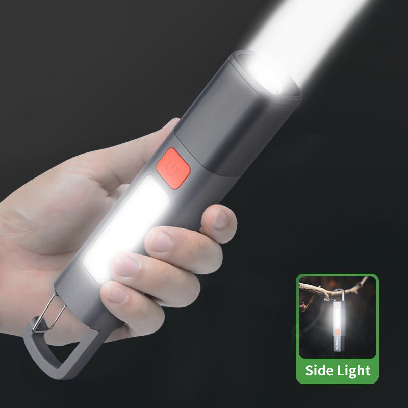 Multifunctional Camping Rechargeable Portable Flashlight