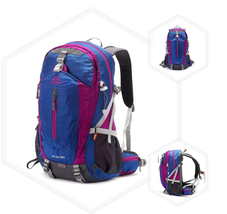 Outdoor Mountaineering Hiking Leisure Nylon Backpack