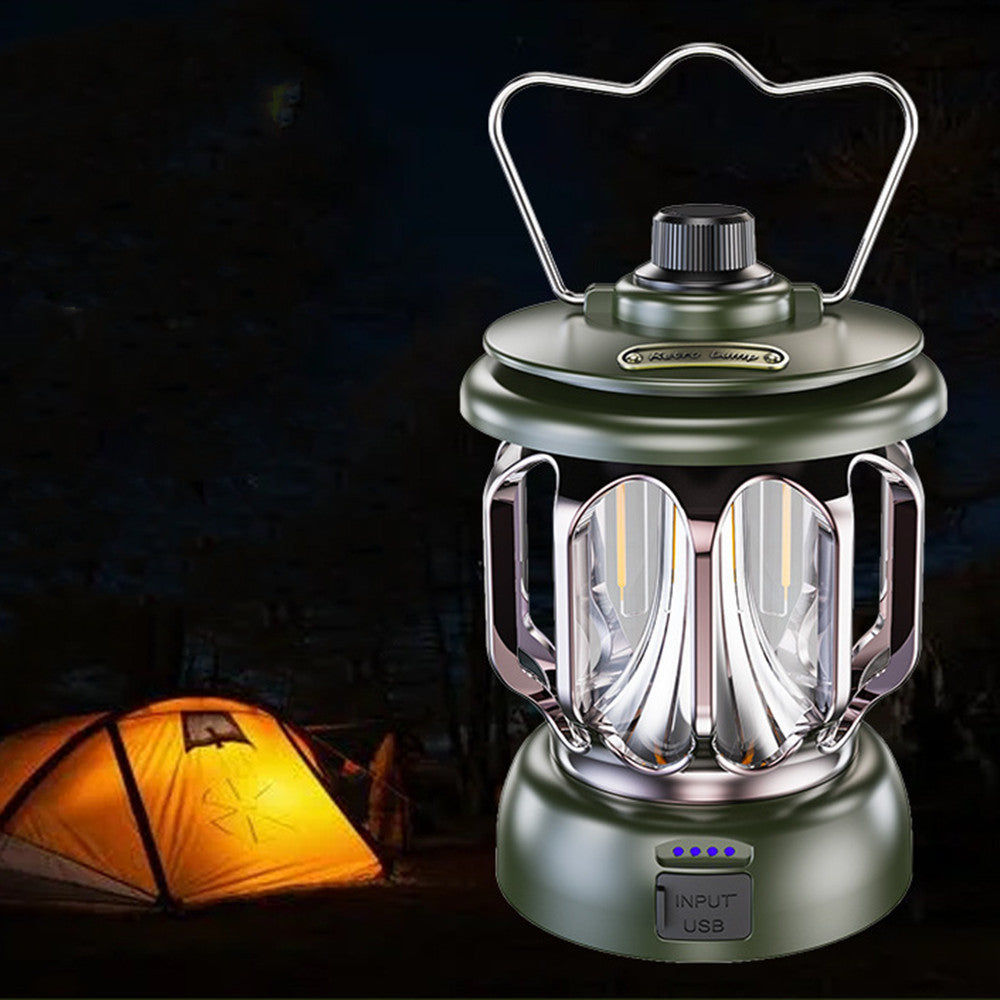 Outdoor Camping LED Retro Horse Lantern