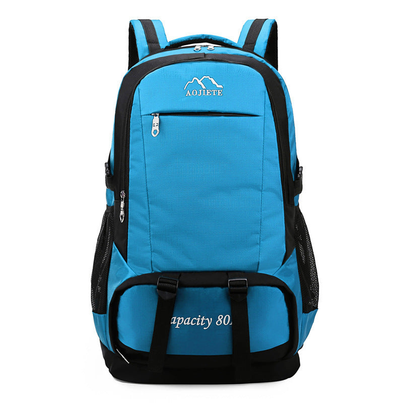 Double Shoulder 60L Large Capacity Hiking Backpack