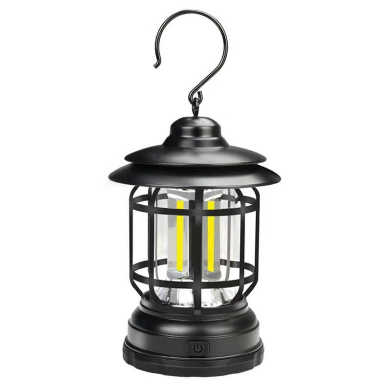 Outdoor Lamp Retro Revolving Lantern