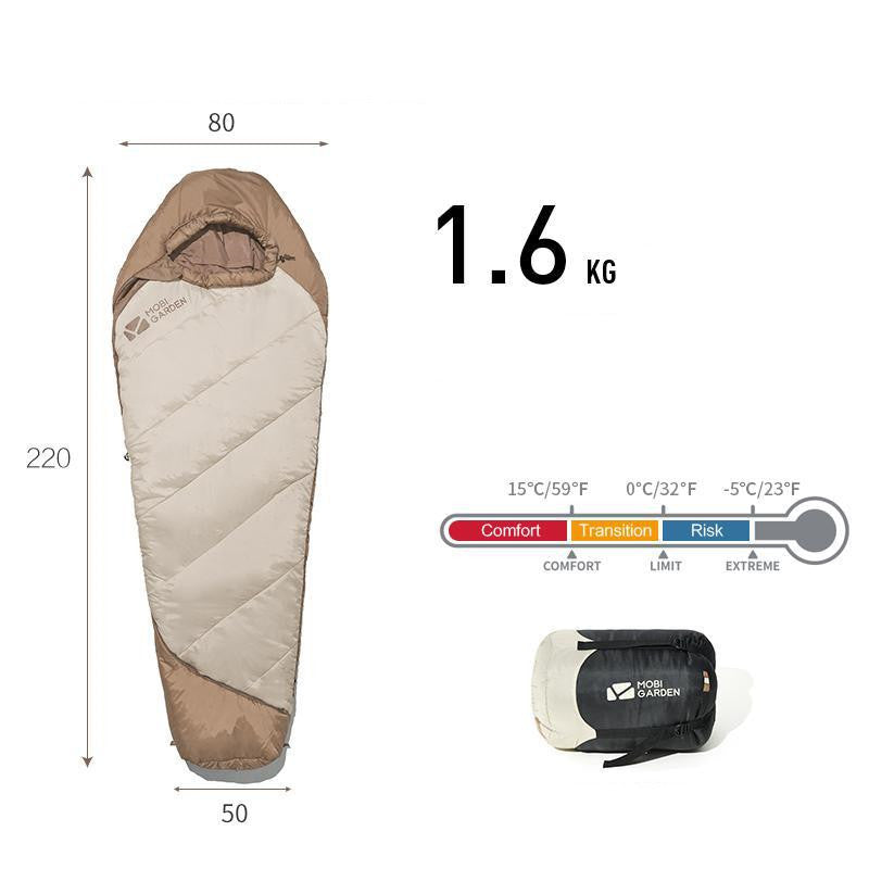 Outdoor Camping Thickened In Winter Sleeping Bag