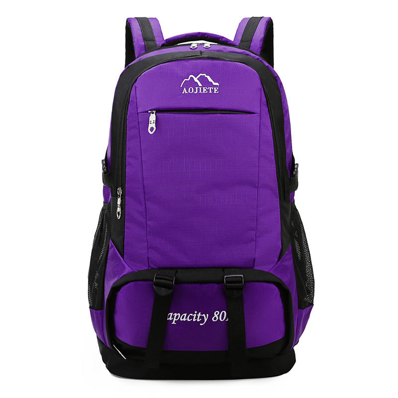 Double Shoulder 60L Large Capacity Hiking Backpack